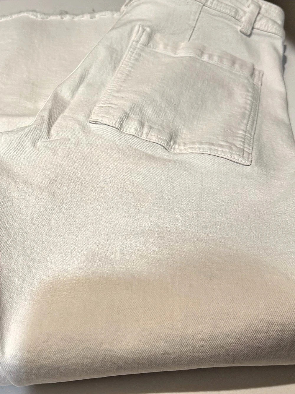 Zara Women's White Ankle jeans Size 12